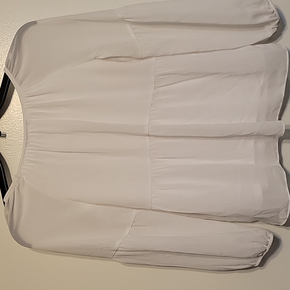 Bohemian white blouse - Picture 3 of 4